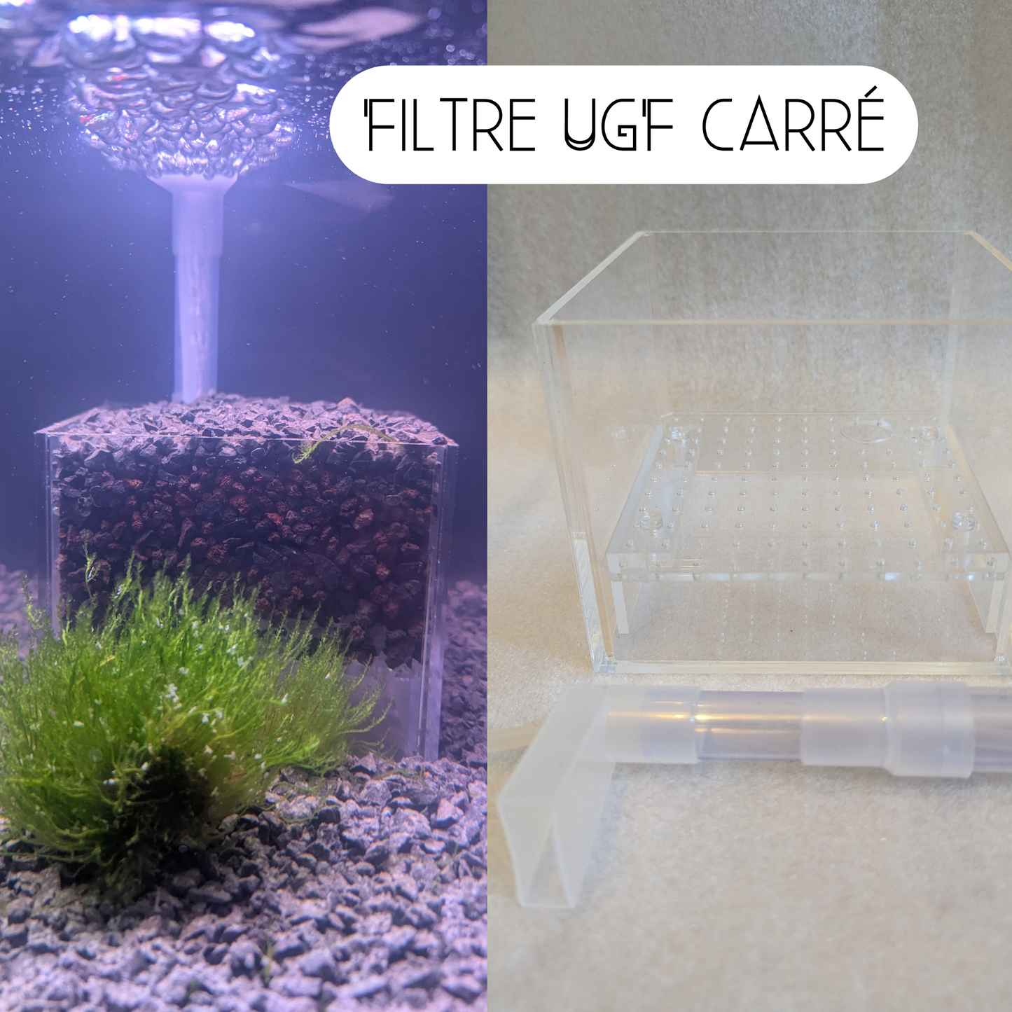 Filtre sous sable - box UGF - carré