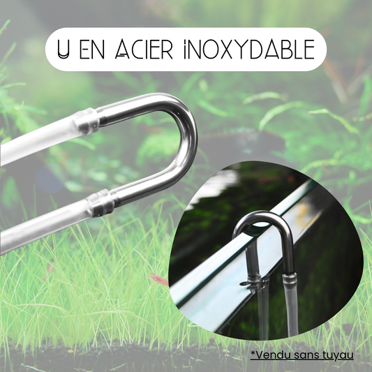 U en acier inoxydable